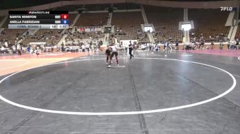 138 lbs Cons. Round 2 - Anella Fabriziani, Randolph vs Sakiya Winston, Huntingdon