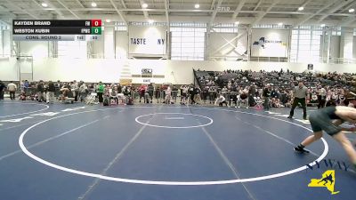126 lbs Cons. Round 2 - Weston Kubin, Funky Panda Wrestling Club vs Kayden Brand, Fulton Wrestling