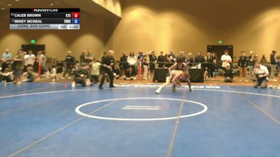 144 lbs Cons. Sub-semis - Caleb Brown, KD Training Center vs Mikey McNeal, TDWC