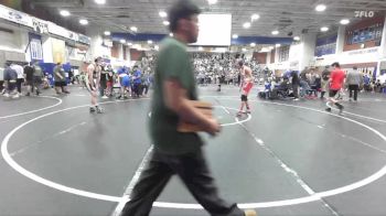 144 lbs Champ. Round 3 - Alex Hernandez, Mountain View (Mesa) High School vs Jack Moreau, El Dorado
