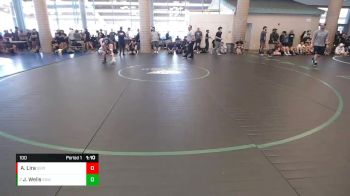 100 lbs Round 2 - Jennifer Wells, EGWA vs Arianna Lira, Golden State WC