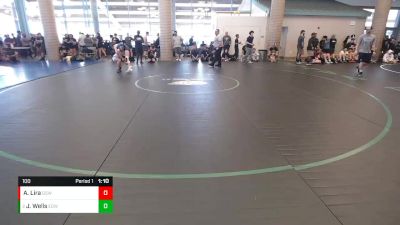 100 lbs Round 2 - Jennifer Wells, EGWA vs Arianna Lira, Golden State WC