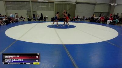 110 lbs Round 4 (6 Team) - Jayden Keller, Missouri vs Amaya Rubalcado, Texas Red