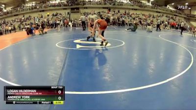 100 lbs 3rd Place Match - Logan Hilderman, Mexico Youth Wrestling Club-AA vs Andrew York, Terminator Wrestling Academy-AAA 