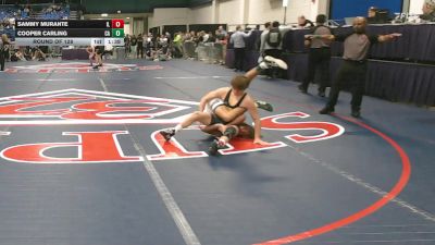 126 lbs Round Of 128 - Sammy Murante, IL vs Cooper Carling, CA