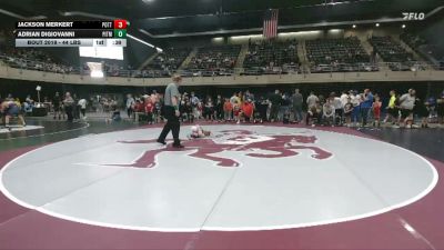 44 lbs Consolation - Jackson Merkert, Pottsville vs Adrian DiGiovanni, Pitman