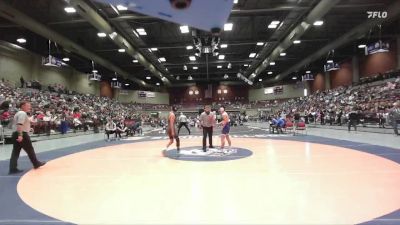 2A 132 lbs Cons. Round 1 - Dominic Mendez, American Leadership Academy vs Jesse Barrios, Millard