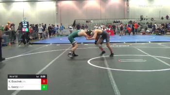 141 lbs Rd Of 32 - Kenny Duschek, Columbia vs Lawrence Saenz, Cal Poly