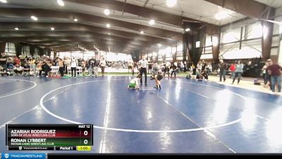 66 lbs Quarterfinal - Ronan Lybbert, Payson Lions Wrestling Club vs Azariah Rodriguez, Sons Of Atlas Wrestling Club