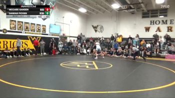 190 lbs 3rd Place Match - Damian Ficken, West Marshall vs McCabe Gansen, North Butler-Clarksville