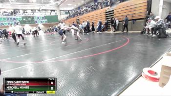 144 lbs Cons. Round 4 - Mitchell Monte, Casteel vs Finn Carpenter, Del Norte (San Diego)