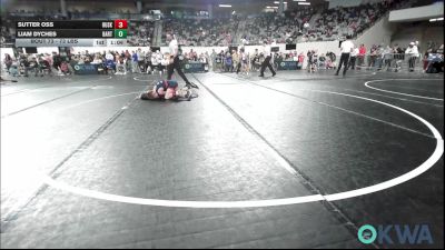 73 lbs 3rd Place - Sutter Oss, Husky WC vs Liam Dyches, Bartlesville Wrestling Club