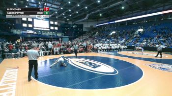 132 lbs Finals (8 Team) - Alex Cohen, Oak Park (O.P.-River Forest) vs Kaden Potter, St. Charles (East)