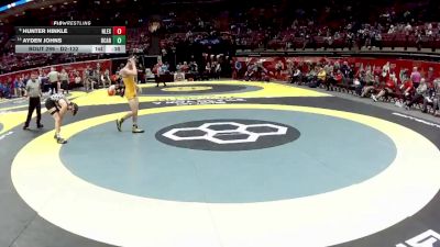 D2-132 lbs Cons. Round 1 - Ayden Johns, Bloom-Carroll vs Hunter Hinkle, New Lexington