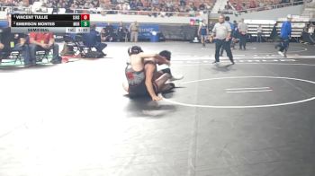152-D4 Semifinal - Vincent Tullie, St. Johns High School vs Emerson Montes, Morenci High School