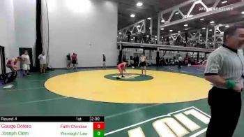 120 lbs Semifinal - Gauge Botero, Faith Christian Academy vs Joseph Clem, Wantagh/ Law