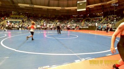 46 lbs Round Of 32 - Fernando Cerda, OKC Saints Wrestling vs Syrus Bazer, Nebraska Wrestling Academy