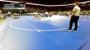 113 Class 3 lbs Quarterfinal - Eberson Perez, McDonald County vs Kanyon Shurtz, Ft. Zumwalt South