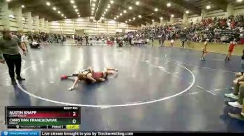 126 lbs Cons. Round 3 - Christian Franckowiak, Logan vs Austin Knapp, Cedar Valley