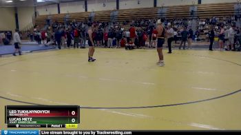 174 lbs Quarterfinal - Leo Tukhlnynovych, Rochester-CTC vs Lucas Metz, Joliet Junior College