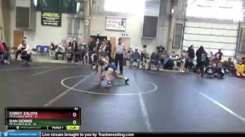 92 lbs Round 5 (8 Team) - Dan Dennis, PA Alliance Blue vs Cordy Zalota, PA Alliance White