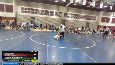 37 lbs Cons. Round 3 - Teague Southwick, Westlake Wrestling Club vs Kase King, Box Elder Stingers