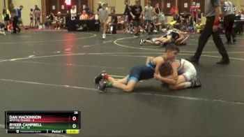 96 lbs Semis & 1st Wrestleback (8 Team) - Dan MacKinnon, Bitettio Trained vs Ryker Campbell, Ride Out WC