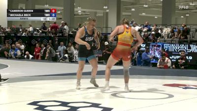 59 kg Semis - Cameron Guerin, Titan Mercury Wrestling Club (TMWC) vs Michaela Beck, Titan Mercury Wrestling Club (TMWC)