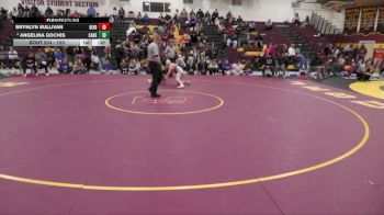 120 lbs Cons. Semi - Angelina Gochis, Kaneland HS vs Brynlyn Sullivan, Bixby