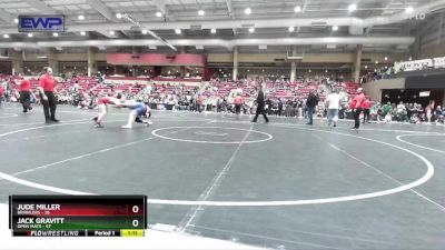 84 lbs Quarterfinal - Jack Gravitt, Open Mats vs Jude Miller, Brawlers