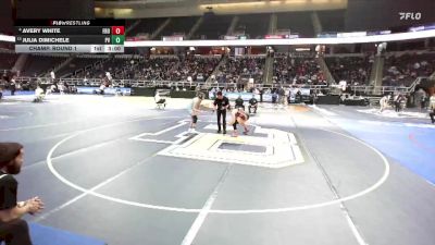 145 lbs Champ. Round 1 - Julia Dimichele, Putnam Valley-1 vs Avery White, Frontier-6