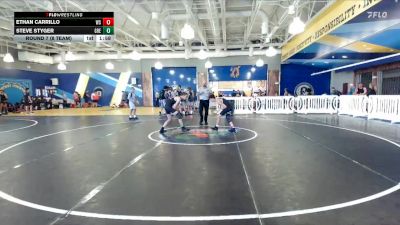 106 lbs Round 7 (8 Team) - Ethan Carrillo, Westside Wrestling vs Steve Styger, Greasers