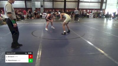 130 lbs Consi Of 8 #1 - Joseph Sirianni, Upper Dublin vs Dayvion Marshmon, Unattached