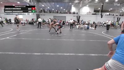 150 lbs Round 2 (6 Team) - Lincoln Hinchman, Mat Assassins Black vs Andrew Tawadrous, Scanlan