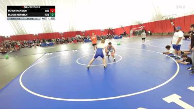 215 lbs Round 3 (8 Team) - Jaren Hansen, Mauston vs Jacob Herman, Franklin Central Flashes B