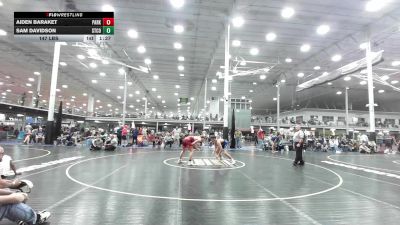 147 lbs Rr Rnd 4 - Aiden Baraket, Parkland - HS vs Sam Davidson, State College - HS
