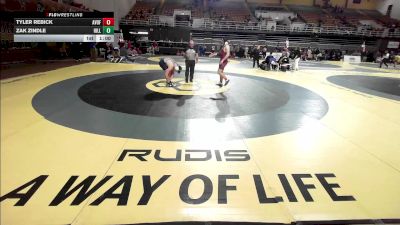 215 lbs Consi Of 8 #2 - Tyler Rebick, Avon Old Farms vs Zak Zindle, The Hill School