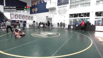 138 lbs Cons. Round 2 - Jackson Carson, Murrieta Valley vs Johnny Ballard, Beverly Hills