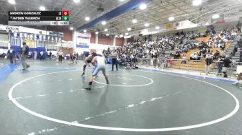 175 lbs Champ. Round 1 - Andrew Gonzalez, La Sierra vs Jayden Valencia, Alta Loma