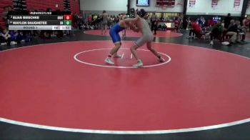 157 lbs Round 1 - Elias Bieschke, Benton Community vs Waylon Daughetee, Dubuque Hempstead