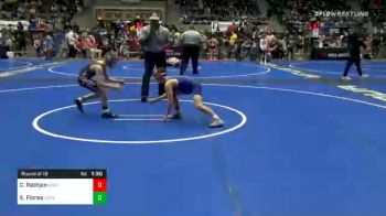 80 lbs Prelims - Calvin Rathjen, Sebolt Wrestling Academy vs Xavier Flores, Center Grove