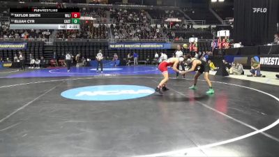 149 lbs Champ. Round 2 - Taylor Smith, Wash. & Jeff. vs Elijah Cyr, Castleton