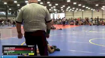 115 lbs Round 5 (6 Team) - Jaxon Foote, Minion White vs Max Weimer, Ranger WC