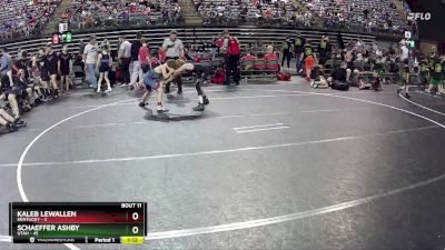 95 lbs Round 4 (6 Team) - Schaeffer Ashby, Utah vs Kaleb LeWallen, Kentucky