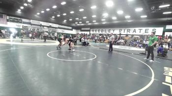 175 lbs Quarterfinal - Nathan Cordova, Tulare Union vs Jose Garcia, Roosevelt