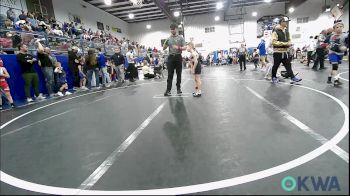 49 lbs Round Of 16 - Harrison White, Murray County Takedown Club vs Cash Tipton, Carl Albert
