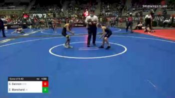 67 lbs Consolation - Cruz Gannon, Sebolt Wrestling Academy vs Zane Blanchard, Jr. Spartans WC