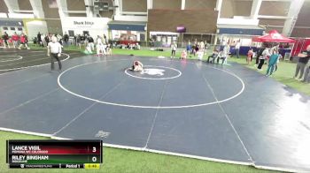 88 lbs Cons. Round 1 - Lance Vigil, Pomona WC Colorado vs Riley Bingham, Ridgeline