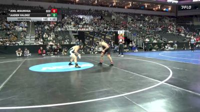 157 lbs Semifinal - Aaden Valdez, Adams St. vs Joel Jesuroga, St. Cloud St.