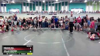 60 lbs Round 4 (6 Team) - Meagan Hill, Florida Scorpions vs Kellan Winters, U2 Upstate Uprising